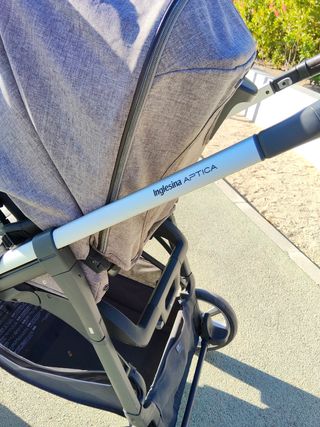 Carrito Bebé (trío ) Inglesina Aptica Gris