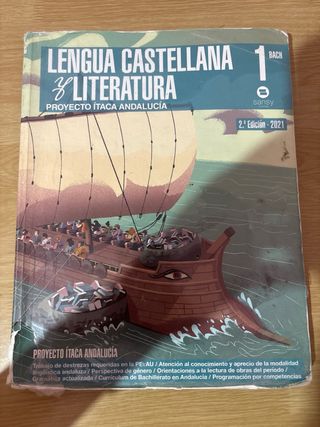 Libro de lengua de primero de bachillerato