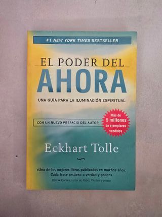 Libro El poder del ahora – Eckhart Tolle