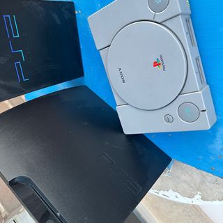 Consolas PlayStation 1, 2 y 3