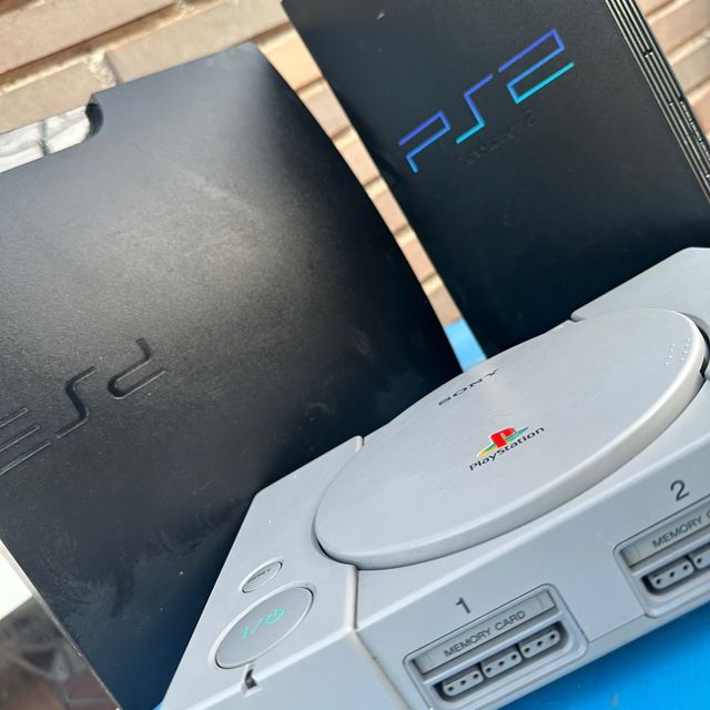 Consolas PlayStation 1, 2 y 3