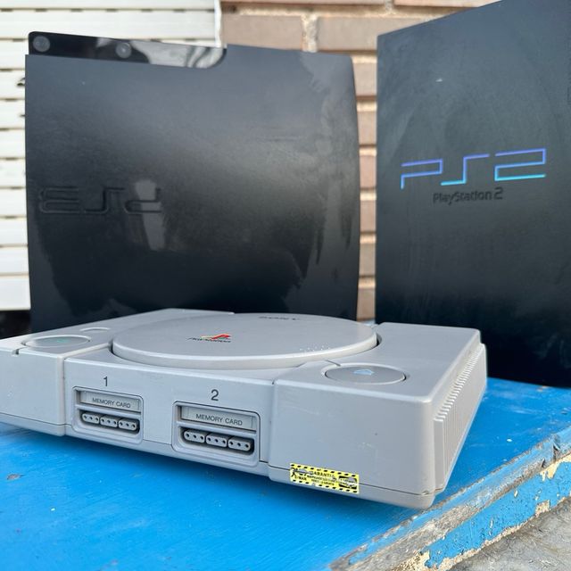 Consolas PlayStation 1, 2 y 3
