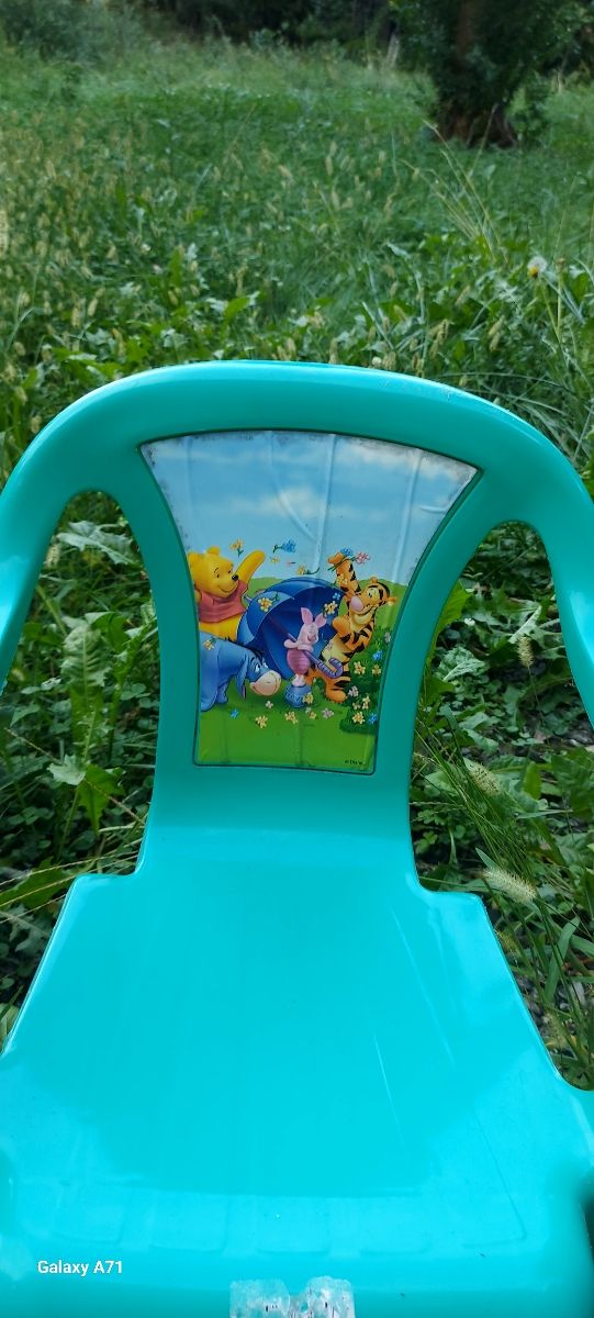 Sedie colorate per bambini in plastica