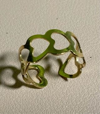 Lote Anillos de bisutería dorados y plateado