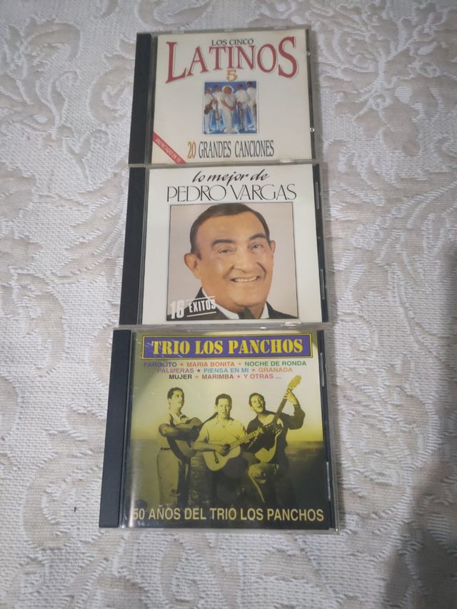7 CDs Música Latina Varios Artistas