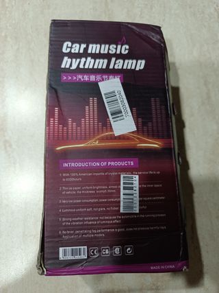 Lampada LED auto per musica CM-560