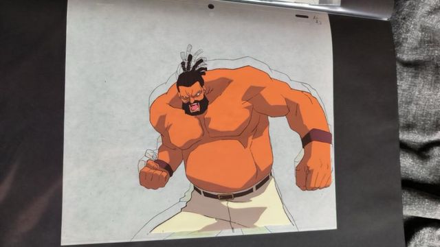 Cel Animación Virtua Fighter Original Japonés