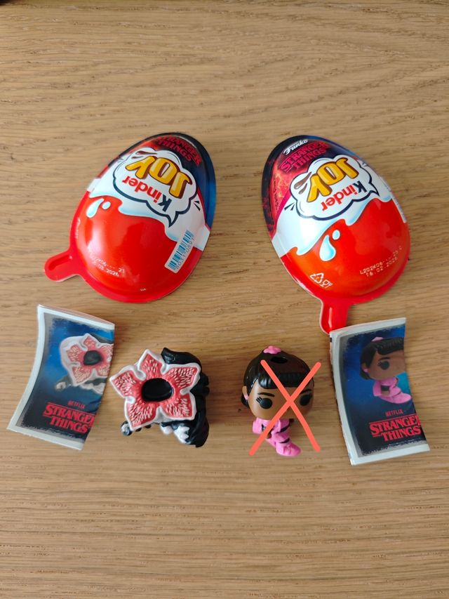 Funkos Kinder Joy Stranger Things