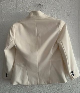 Saco grueso de paño mostaza elegante