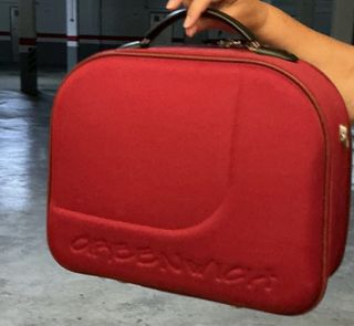 Maletín de viaje Greenwich rojo sin estrenar