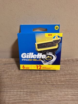6 Recambios Gillette Proshield