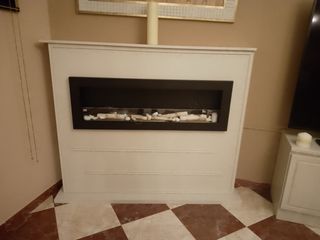 Chimenea Bioetanol + mueble