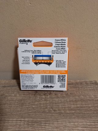 6 Recambios Gillette Fusion5