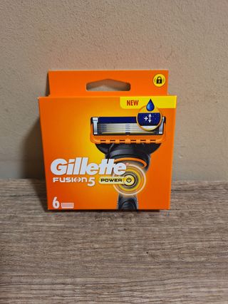 6 Recambios Gillette Fusion5 Power