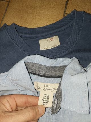 Lotto abbigliamento bambino 7-10 anni