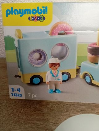 Playmobil 1.2.3 Camión de Donuts 71325