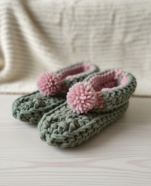 Pantufas de lã personalizáveis