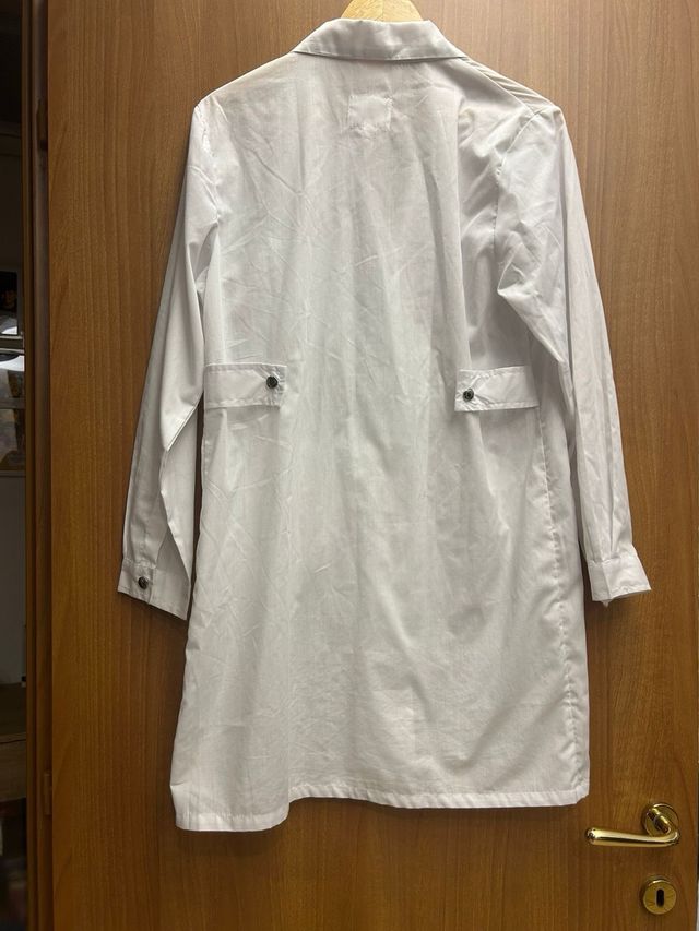 Camice da laboratorio bianco donna taglia M