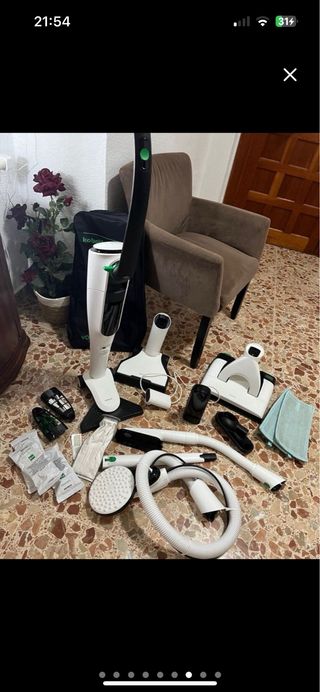 Aspiradora Vorwerk VK7 con Accesorios