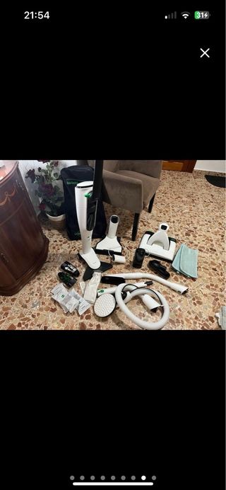 Aspiradora Vorwerk VK7 con Accesorios
