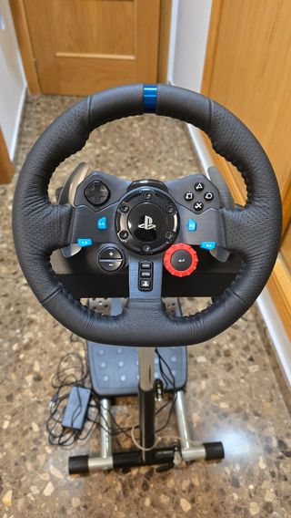 Volante Logitech G29 + Soporte Wheel Stand Pro