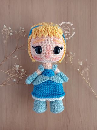 Amigurumi Cenicienta Crochet