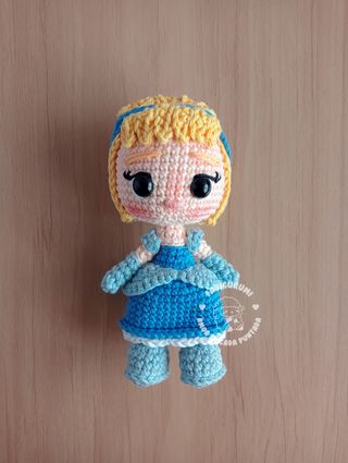 Amigurumi Cenicienta Crochet
