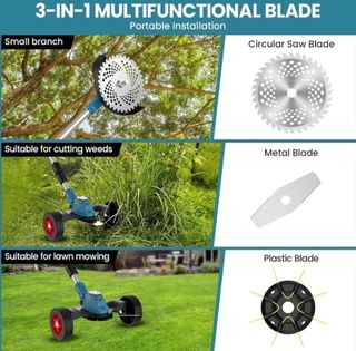 Cortacésped a batería 21V