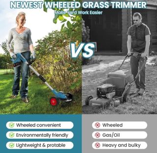 Cortacésped a batería 21V