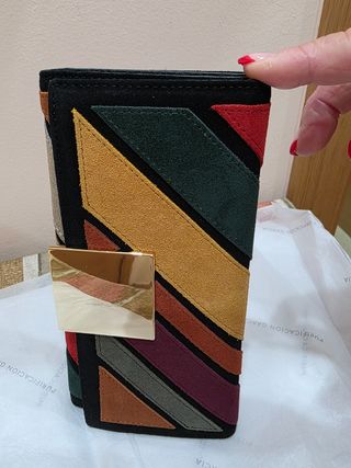 Billetera Purificación García Multicolor