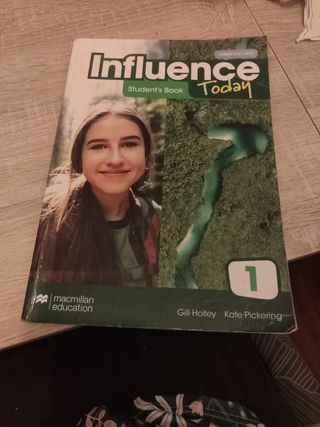 INFLUENCE TODAY 1 Student's book: libro de text...