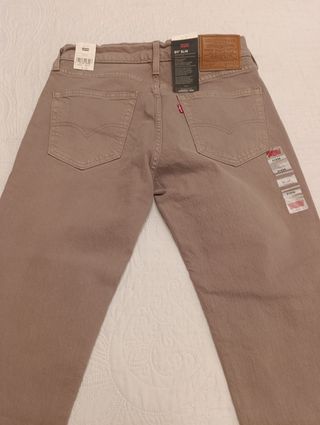 Pantalón Levi's 511 Slim Beige Talla 31x34