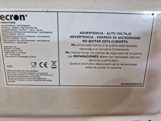Microondas blanco