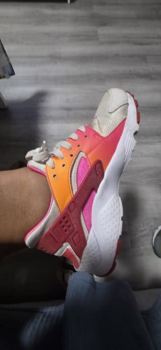 Nike Huarache Pink Orange