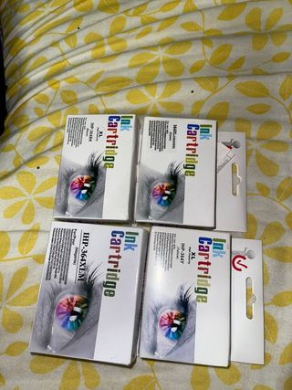 Cartuchos de tinta HP 364XL (Negro, Cian, Magenta,