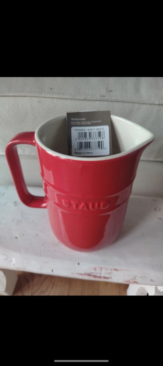 Caraffa Brocca Staub 1 Litro Rossa