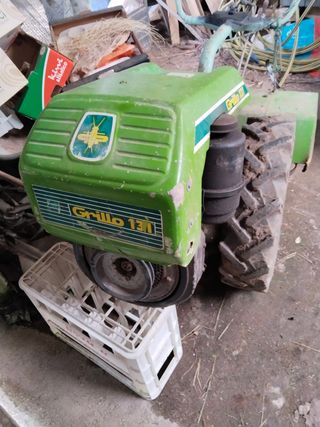 Motocultor Grillo 131 con fresadora