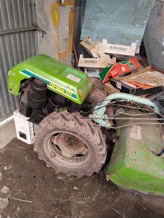 Motocultor Grillo 131 con fresadora