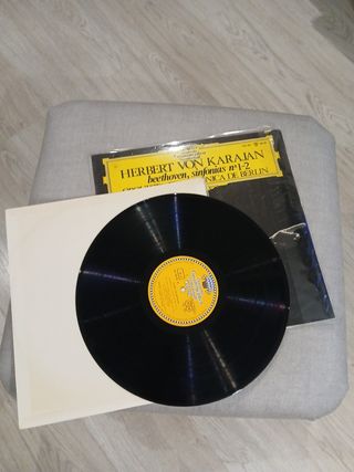 Vinilo Herbert Von Karajan Beethoven Sinfonías 1-2