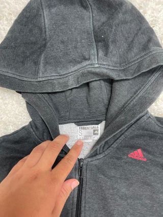 ¡¡GANGA!! Talla S Chaqueta Adidas Climalite Negra