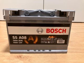 Batería Bosch S5 A08 12V 70Ah 760A