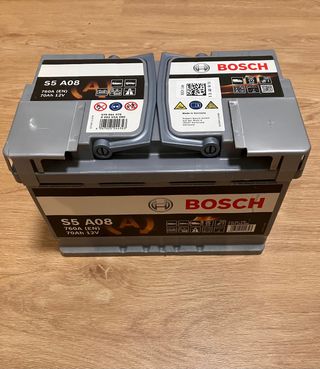 Batería Bosch S5 A08 12V 70Ah 760A