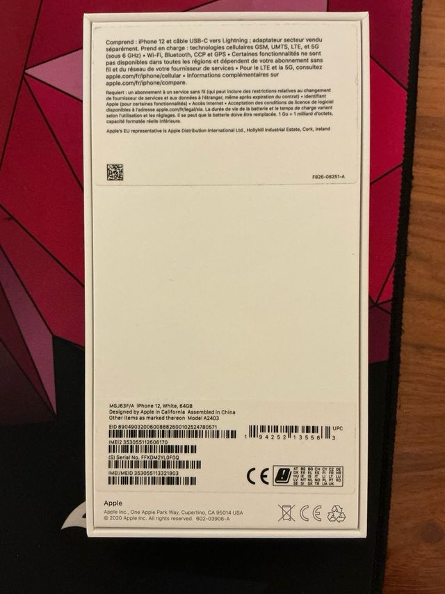 iPhone 12 64GB Blanco