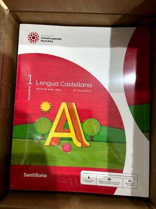 Pack 3 libros lengua castellana 1 primaria 
