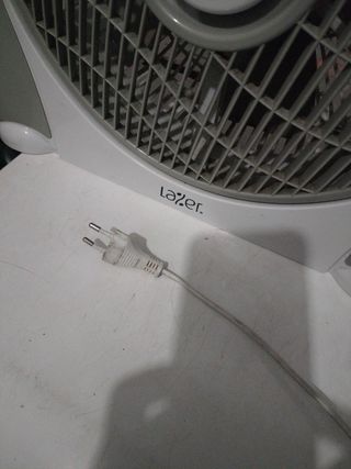 Ventilador de mesa Lazer blanco
