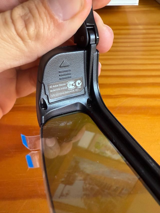 Occhiali Samsung 3D neri