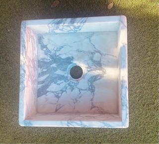 Lavabo Calacatta Arabesco de Mármol