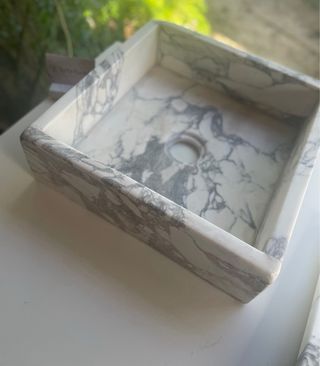 Lavabo Calacatta Arabesco de Mármol