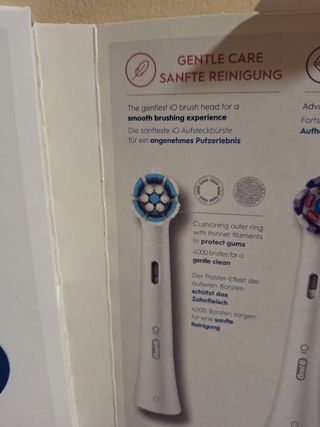 8 Cabezales Oral-B iO Gentle Care