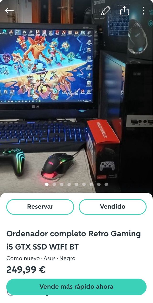 Ordenadores completos económicos, estudiar, jugar 